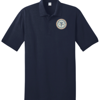 NAVY POLO COTTON