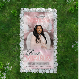 memorial blanket BANNER MOCKUP
