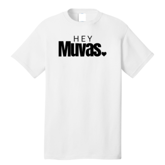 hey heart white shirt